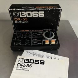 Boss DR-55 Drum Machine 