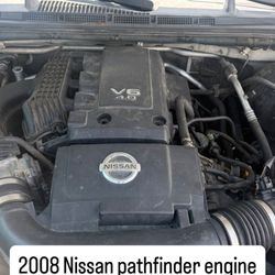 2008 Nissan Pathfinder Motor