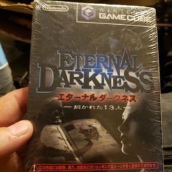 Japanese Nintendo Gamecube Game Eternal Darkness  New Sealed