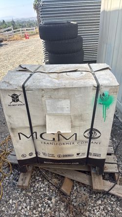 MGM 50 KVA 240 X 480 - 120/240 single phase transformer (New)
