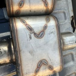 (2) Black Widow 3” Mufflers