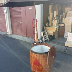 Barrel Beer Keg Cooler/ice Chest