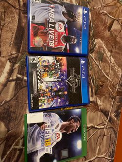 Ps4 and Xbox One games
