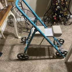 Roll-A-Bout HD-400 Bariatric Knee Walker / Knee Scooter W/400 Lb Weight Capacity 
