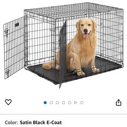 42” dog crate with divider - barely used