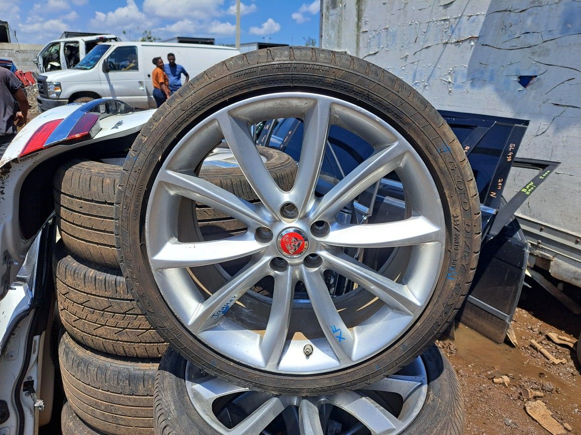Rims For Jaguar XF With Tires