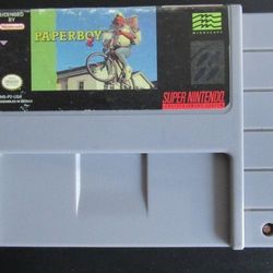 SNES PAPER BOY GAME