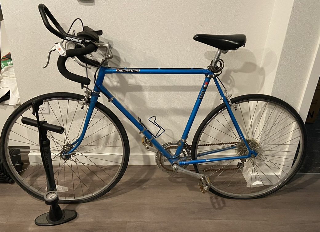 Bridgestone Street Bike (with forearm rest attachment & bike pump)