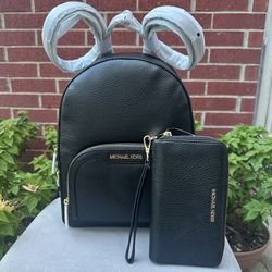 Michael Kors Backpack And Wallet 