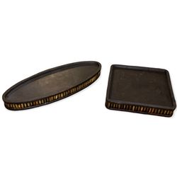 $39 Vintage Ashland Bamboo Display Trays
