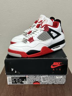 Jordan 4 Fire Red Size 10 