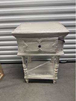 Off-white nightstand