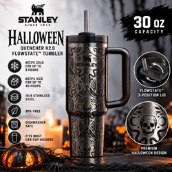 Stanley Halloween Quencher H2.0 FlowState Tumbler | 30oz – Deadly Damask New