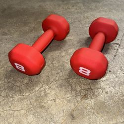 8lb Dumbbell Set