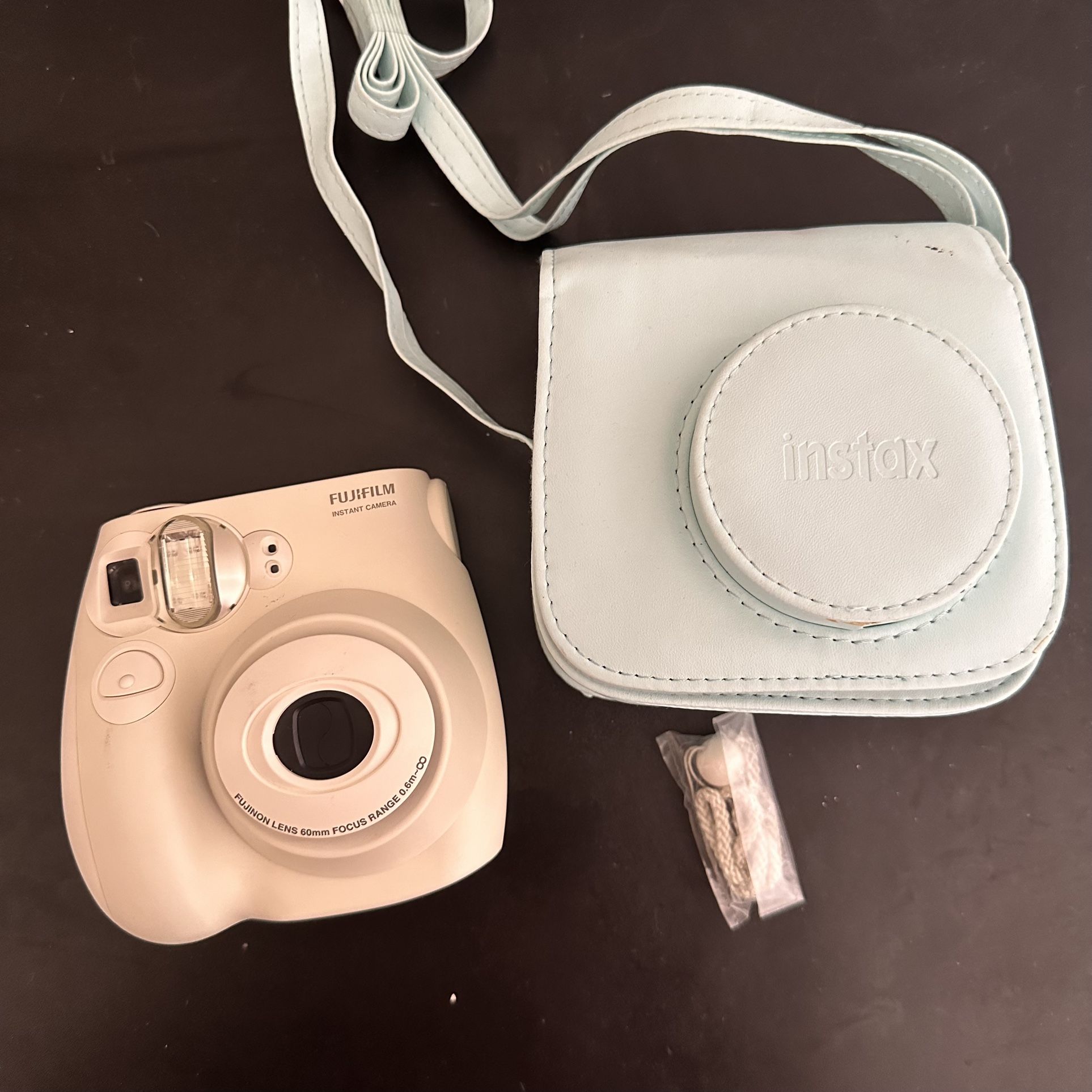 Instax Polaroid Camera w/ Carrying Case