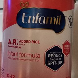 Enfamil A.R- $12 O.B.O.