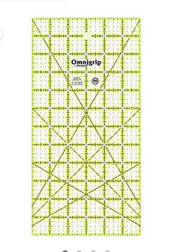 Omnigrip by Omnigrid Non Slip Ruler 6 x 12