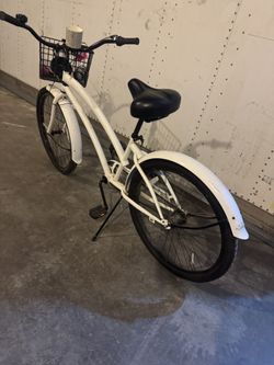Beach Cruiser 3 Speed White