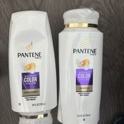 Pantene Shampoo And Conditioner $3 Each Small/$5 Each Large 