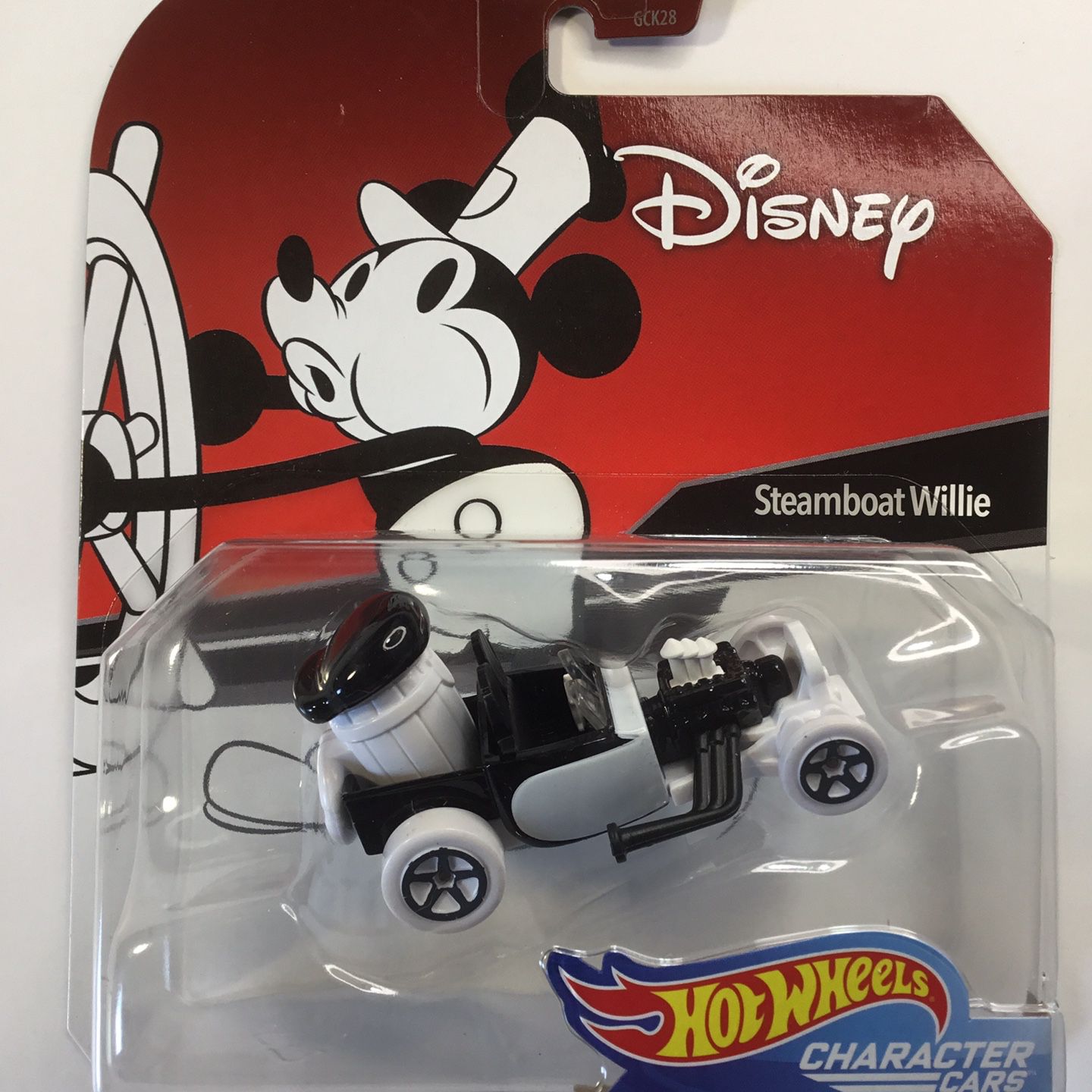 HOT WHEELS DISNEY STEAMBOAT WILLIE CHARACTER CAR