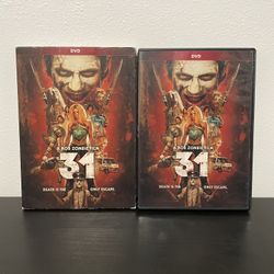 31 DVD Movie Rob Zombie Horror Halloween Slasher Widescreen Slipcover