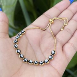 Evil Eye Bracelet 14k