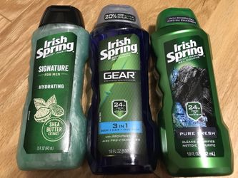 Irish Spring body wash $3 each