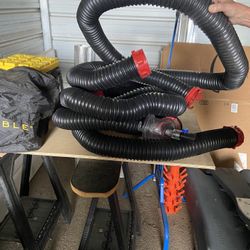 Camper Sewage Pipes