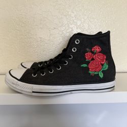 Custom Chuck Taylor All Star Floral Embroidery Converse Shoes