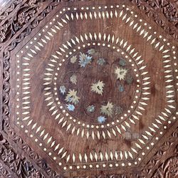 Vintage Moroccan table