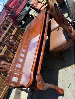 Table and chair