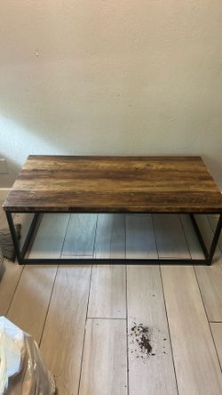 living room wood table