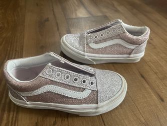 Vans (Pink Glitter Brand New)