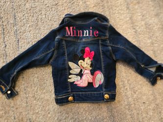 Minnie Mouse 1 jacket and 2 jumpers size 2 little girl