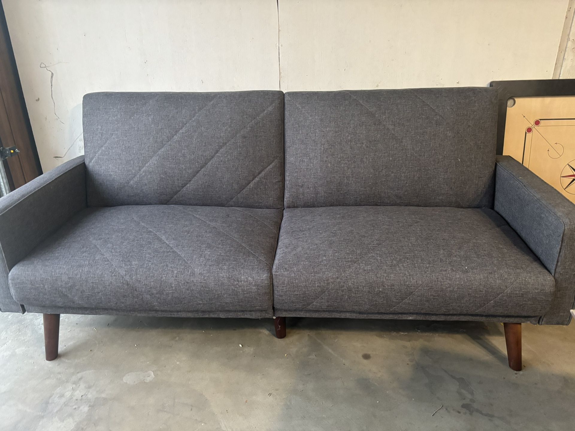Grey Fabric Sofa bed
