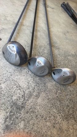 Callaway Big Bertha War Bird Fairway Woods Set