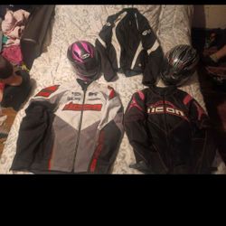 Motorcycle Jackets And Helmets