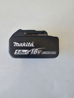 Makita 18v Battery 5.0 New