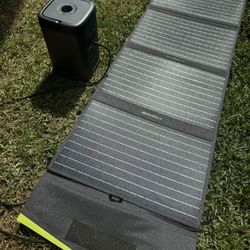 Solar Panel + Power Station