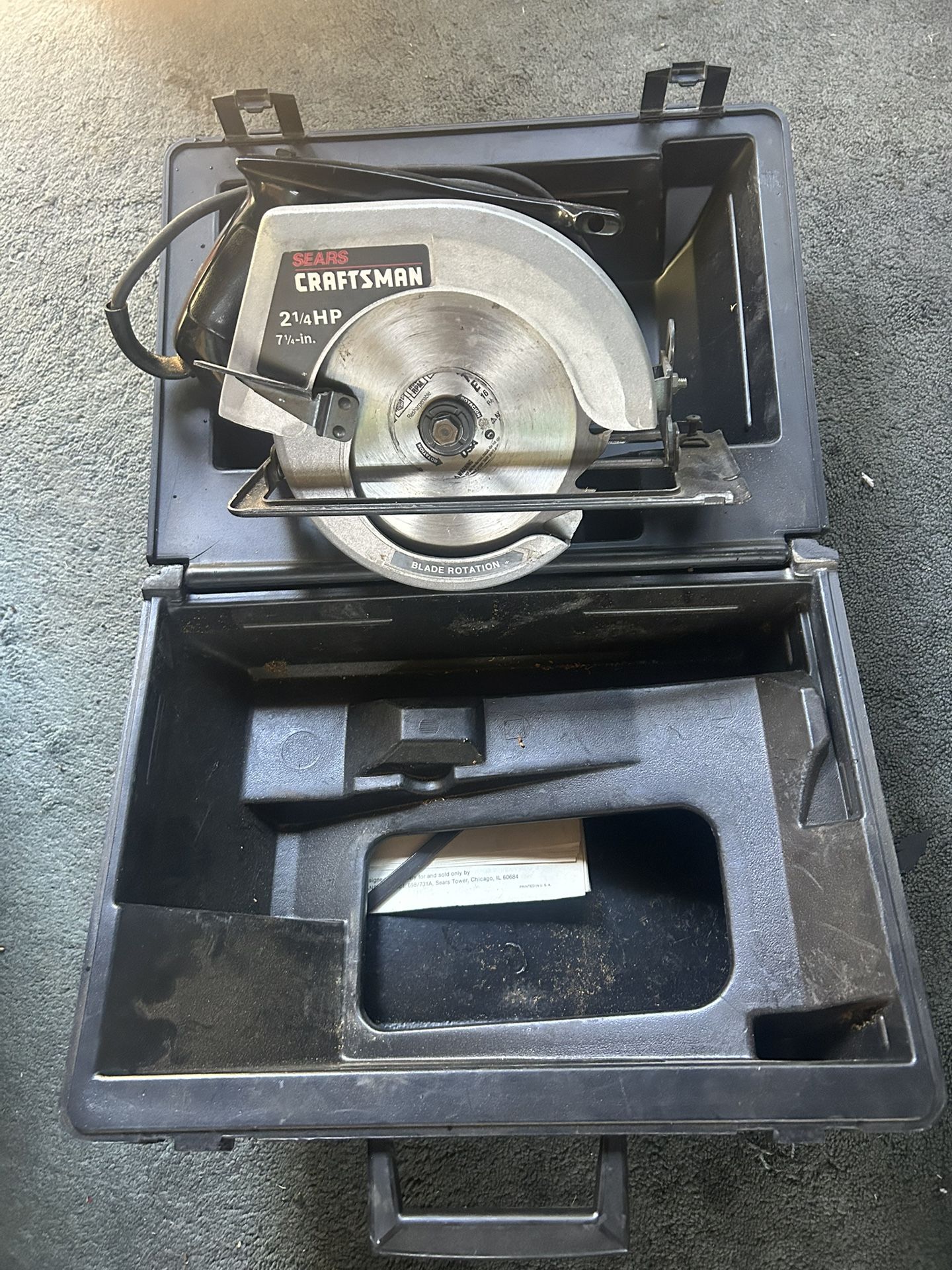 Craftsman 7’” Circular Saw
