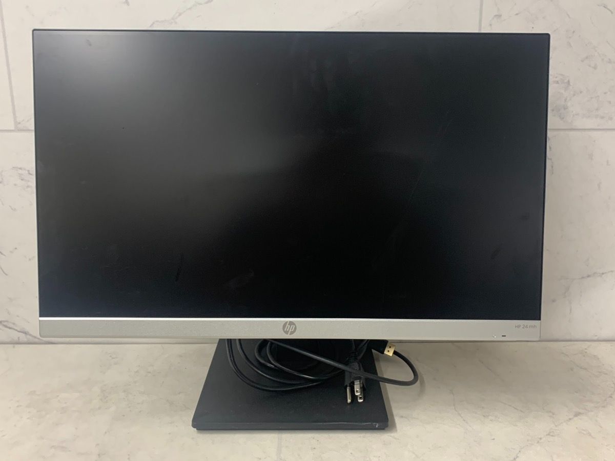 HP 24mh FHD Computer Monitor with 23.8-inch IPS Display (PO1017869)