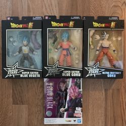 SH Figuarts Black Goku 2021 And Dragon Stars Vegeta, And Goku’s