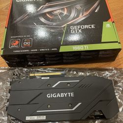 Gigabyte Nvidia GeForce 1660 Ti Gpu Pc Gaming PC Parts For Sale 