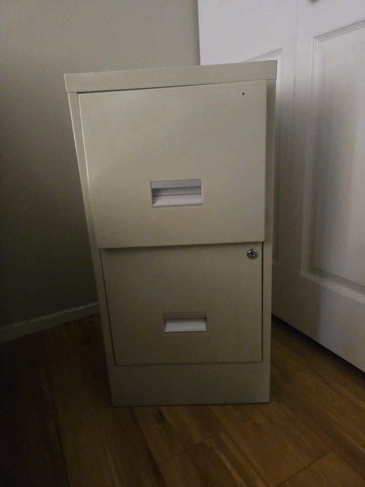2 Tier File Cabinet