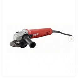 Milwaukee 11 Amp 4.5 in. Small Angle Grinder with Slide Lock-On Switch