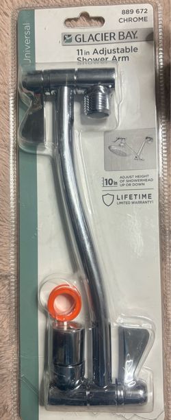 New Glacier Bay Swing-Style Shower Arm