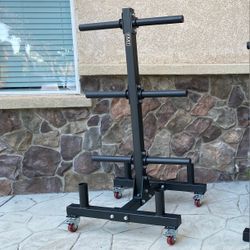 NEW Weight Tree on wheels Commercial Grade