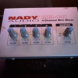 4- Channel Mini Mixer
