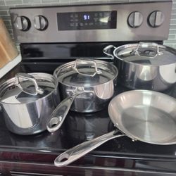 Stainless Steel Pot/Pan Set