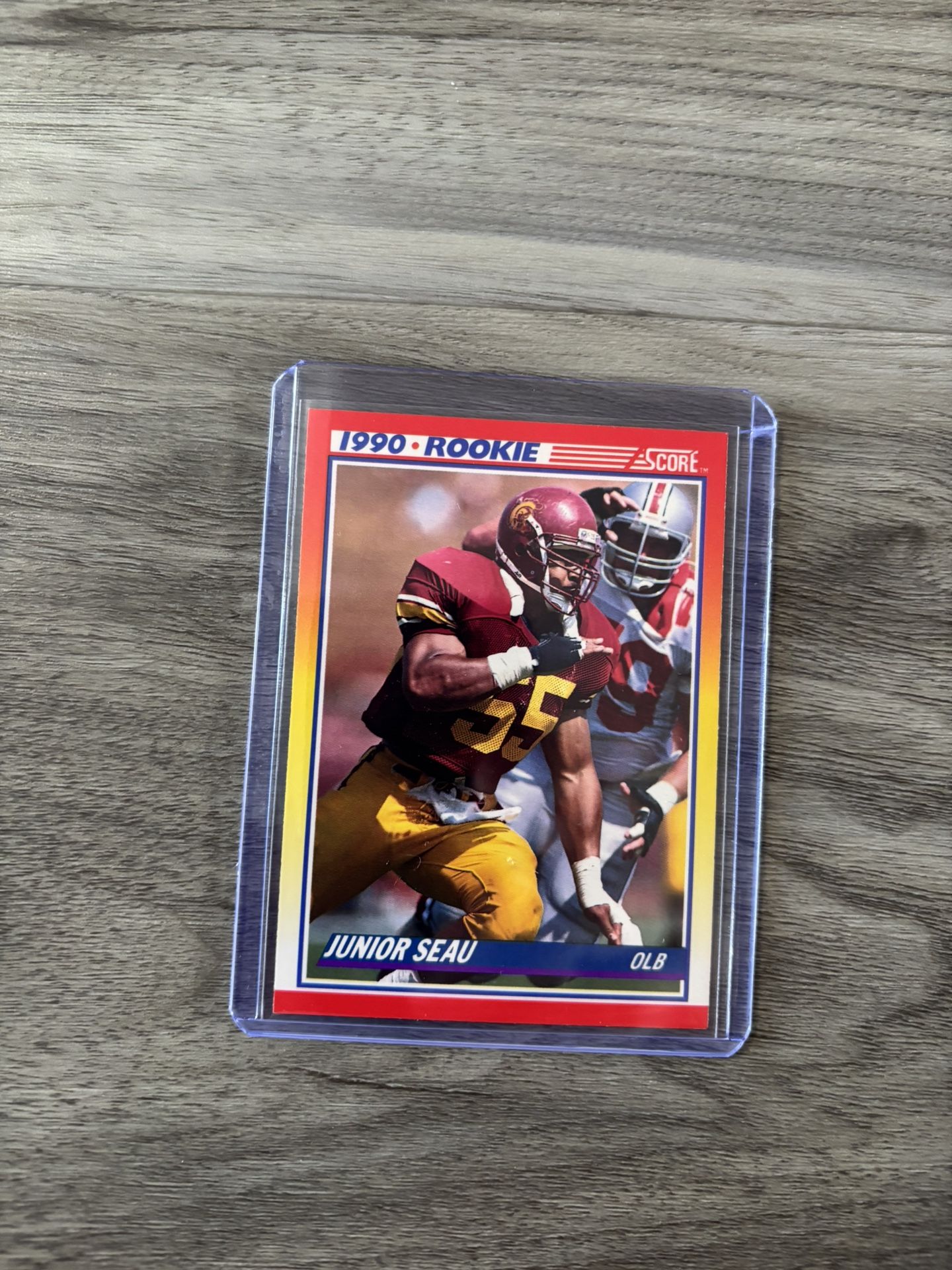 Junior Seau RC 1990 Score